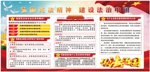 弘扬宪法精神 建设法治中国