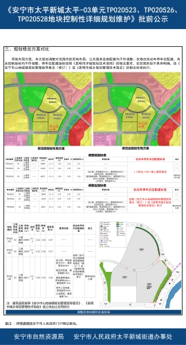 《安宁市太平新城太平-03单元TP0205图则局部地块控制性详细规划维护》批前公示_02