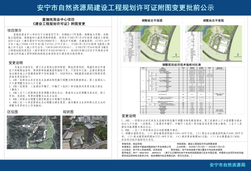 安宁市太平新城街道星俪岚商业中心项目《建设工程规划许可证》附图变更批前公示_01