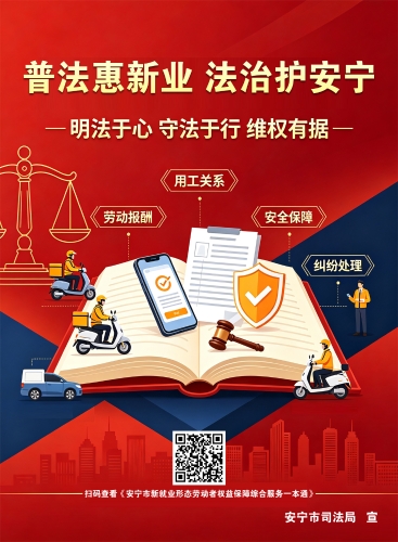 普法惠新业 法治护安宁